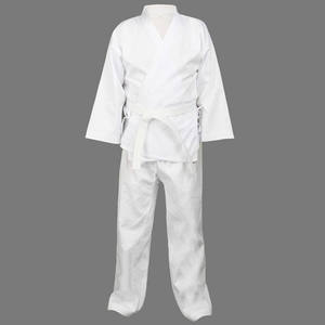Uniforme de Taekwondo Blanco, Karate Gi Ligero y Transpirable, Traje de Artes Marciales para Entrenamiento - Product Image 3