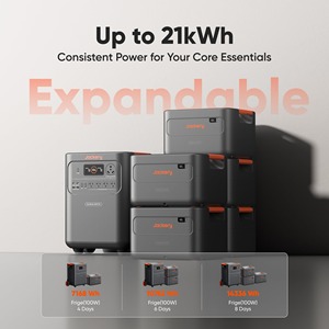 12kWh <b>Power</b> Station: DELTA Pro Ultra with Extra Battery, 120/240V 7200W AC Output, Lifepo4 Home Battery - Product Image 5