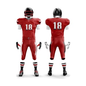 American Football Jersey Pants High Quality Sport Uniform <b>Sets</b> Customized <b>Colour</b> Breathable - Product Image 6