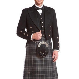 Chaqueta Escocesa de Tartán de Alta Calidad para Hombre, Chaqueta de Boda Highland Prince Charlie, Superventas, OEM, ODM - Product Image 1