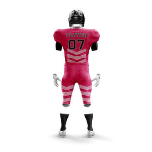 Ensemble de maillots et shorts de football américain pour jeunes universitaires W4G personnalisés, 100% polyester, antibactérien, anti-UV, respirant, séchage rapide - Product Image 5