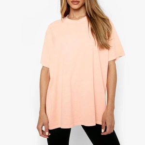 T-shirts de sport OEM vierges pour femmes en mélange de spandex, respirants, pour l'été, avec logo personnalisé, vente en gros, hauts athlétiques féminins B2B - Product Image 2
