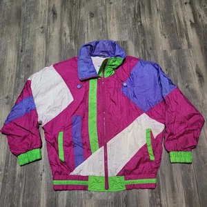 Chaqueta Anorak Deportiva Cortavientos Vintage con Bloques de Color, Cremallera y Logotipo Personalizado, de Nylon, para Correr, Venta al por Mayor - Product Image 5