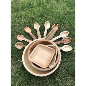 Compartment Areca Palm Leaf <b>Disposable</b> Compostable Square Tray Meal Prep Bento <b>Plate</b> for Camping-Macy - Product Image 2