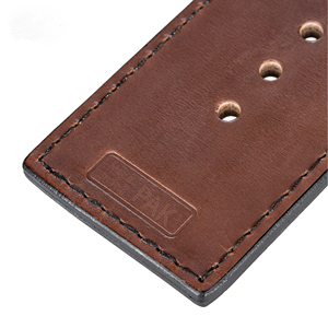 Soporte Lumbar Cómodo de Cuero Vacuno, de Alta Resistencia, Protección Profesional, Unisex, Ajustable, para Levantamiento de Pesas - Product Image 4