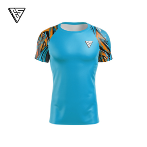 เสื้อรัดกล้ามเนื้อแบบกำหนดเอง ODM สำหรับยูนิเซ็กซ์ สำหรับกีฬาต่อสู้ MMA ยิวยิตสู |   ผ้าสแปนเด็กซ์/โพลีเอสเตอร์ ป้องกันรังสียูวี ระบายอากาศได้ดี น้ำหนัก 180 กรัม แขนยาว - Product Image 5