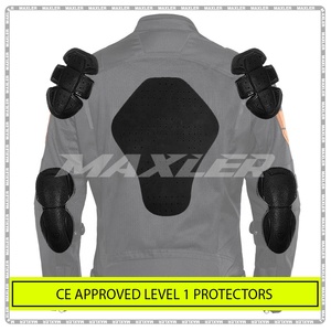 Chaqueta Deportiva para Motocicleta con Certificación CE, Reflectante, Textil, Impermeable, Transpirable, para Todas las Temporadas, Tallas Grandes - Product Image 4