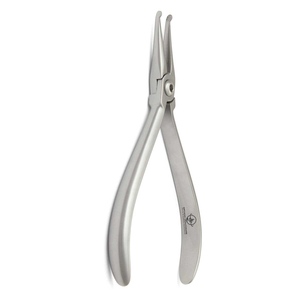 Alicates Ortodonciales Manuales Crown Rectos y Curvos de 14 cm, Acero Inoxidable de Alta Calidad, Punta Serrada, Instrumentos Dentales Clase II - Product Image 2