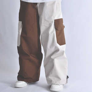 Pantalon de ski baggy grande taille homme imperméable respirant hiver pantalon de snowboard doublure polaire coupe-vent chaud ample imprimé de ski - Product Image 1