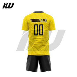 Uniforme de Fútbol Ligero, Flexible, Transpirable, de Secado Rápido, 100% Poliéster, Manga Corta, para Entrenamientos de Fútbol, Correr y Pases - Product Image 3