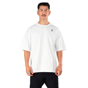 <b>Mens</b> <b>White</b> <b>Short</b> <b>Sleeve</b> <b>Shirt</b> Trendy Cotton Casual Wear Comfortable Gym <b>Shirt</b> Premium Activewear Fitness Bulk Wholesale - Product Image 1