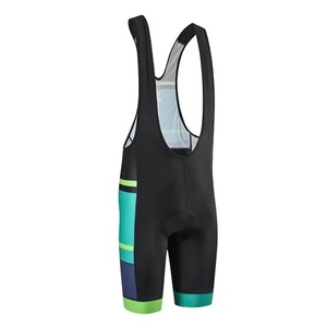 Customized New High Quality <b>Cycling</b> Bib Shorts Unisex Breathable Padded Anti-Bacterial Quick Dry Fitted Spandex/Polyester - Product Image 2
