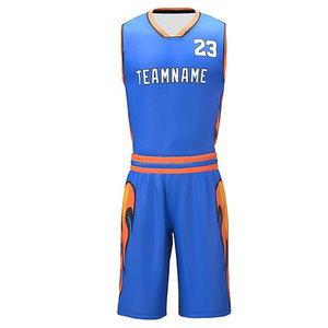 Custom Made Reversible Double Layer Sleeveless Basketball Uniforms Breathable Eco-friendly Quick Dry Plus Size Club Team League - Product Image 1
