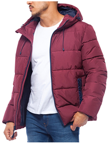 New Arrival Mens's Puffer Jacket Winter Outerwear Fashion Lightweight Warm Winter <b>Coat</b> with Thermal <b>Heat</b> Bubble Puffer jacket - Product Image 3