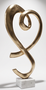 High Quality Eco-Friendly Handmade Decorative Sculptures Irregular Shape Aluminum Casted Attractive <b>Table</b> Objects for Modern - Product Image 2