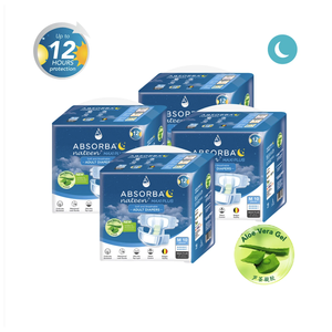 Absorba Nateen Maxi Plus (Couches pour adultes - 10 pièces par paquet) Taille moyenne - Product Image 1