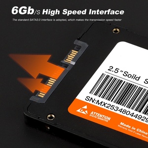 Disque dur SSD SATA III interne en alliage d'aluminium haute performance de 2,5 pouces pour ordinateur de bureau avec une vitesse de lecture de 500 à 600 Mo/s - Product Image 4