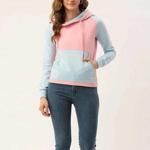 New Arrival Wholesale Casual Cotton Tech Fleece Hoodies Women's Streetwear Cheap Price Top Quality Pullover Oversized Hoodies - Product Image 4