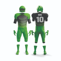 Uniformes de Fútbol Americano Personalizados de la Mejor Calidad, Uniformes Transpirables Sublimados Hechos en Pakistán, Venta al Por Mayor de Fabricantes