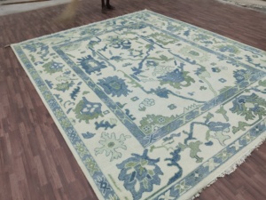 Wholesale Custom Size <b>Modern</b> Oushak Woolen Carpet | Traditional Hand Knotted Oriental Turkish <b>Rug</b> | Eco-Friendly <b>Large</b> Area <b>Rugs</b> - Product Image 5