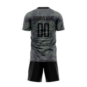 Dernier design, uniforme de football personnalisé sublimé à manches courtes, nouvelle arrivée, services OEM, coupe ajustée, vêtements de sport d'été pour adultes - Product Image 6
