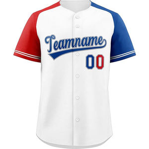 Maillots de baseball personnalisés OEM, très demandés, respirants, anti-UV, séchage rapide, 100% polyester, impression personnalisée, broderie, pour hommes - Product Image 6