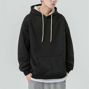 Sudadera con Capucha Urbana de Estilo Oversize, de Forro Polar Grueso, Cálida para Invierno, de Alta Calidad, Lisa, para Venta al por Mayor - Product Image 1