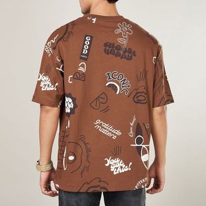 T-shirt unisexe à manches courtes 100 % coton, respirant, avec logo brodé, impression DTG, DTF, transfert thermique et sérigraphie personnalisée 2026 - Product Image 4