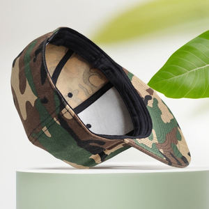 Casquette Snapback Camouflage Unisexe Style Urbain Réglable Respirante Polyester Coton Printemps Été Chapeau Décontracté - Product Image 3