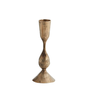Nouveauté : Porte-bougie moderne pour la décoration intérieure, porte-bougie de haute qualité, finition noire, en aluminium coulé, fait main et personnalisable - Product Image 2