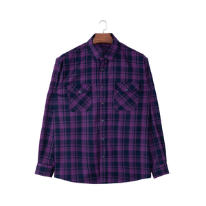 Service OEM, chemises en flanelle pour hommes, nouvelle mode, design personnalisé, chemises en flanelle à carreaux vintage - Product Image 1