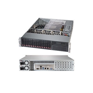 เซิร์ฟเวอร์ Intel Xeon Scalable แบบ 2U ซ็อกเก็ตเดี่ยว DDR4 LGA 4189 24x2.5 รองรับ Hot Swap DC 48V IPMI มือสองพร้อมใช้งาน - Product Image 1