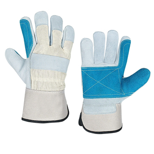 Premium Quality Custom Cowhide Leather Made Water Resistant Touchscreen New Style Leather Safety Working <b>Gloves</b> - Product Image 3