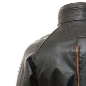 Chaqueta de Cuero Estilo Urbano para Hombre 2026, Calidad Premium, Talla Regular, Cierre de Cremallera, Impermeable, Transpirable y Resistente al Viento - Product Image 4