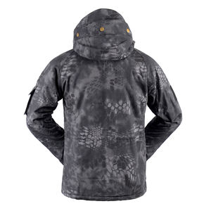 Vêtements de travail camouflageés coupe-vent pour l'extérieur, veste et pantalon, tissu silencieux, vestes de chasse, softshell, imperméable - Product Image 3