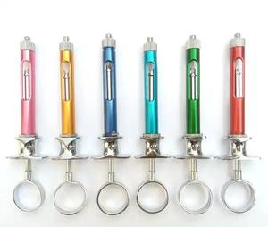Jeringa Dental Manual Autoclavable, Reutilizable, Esterilizada, Recta, de Acero Inoxidable, para Cirugía Dental, Shuja Surgico - Product Image 1