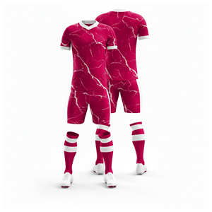 Uniforme de Fútbol Sublimado Personalizado al por Mayor, Camiseta de Fútbol |   Tallas para Hombres, Mujeres y Jóvenes |   Ropa Deportiva Ligera de Secado Rápido para Entrenamiento - Product Image 6