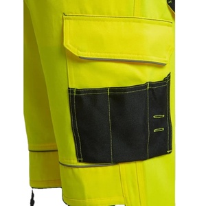 Pantalons de travail de haute qualité du fabricant OEM pour hommes pantalons longs de grande taille multi-poches personnalisables vêtements de travail de sécurité à taille moyenne - Product Image 3