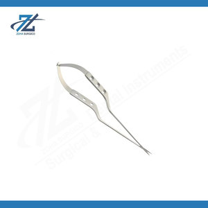 Micro-ciseaux Yasargil de haute précision, forme baïonnette, instrument chirurgical, acier inoxydable de qualité, outil microchirurgical réutilisable - Product Image 4