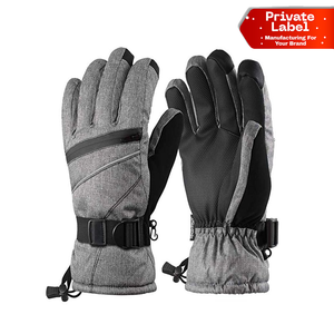 Gants de ski personnalisables vierges, prêts pour l'expédition FBA, gants de sport d'hiver, vente en gros, prêts à être expédiés, gants de ski imperméables - Product Image 1