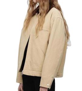 Chaqueta de Trabajo de Invierno para Hombre, Personalizada, de Alta Calidad, con Cuello Camisero, Cierre de Cremallera, de Algodón Resistente, Bordada, Cortavientos y Transpirable - Product Image 6