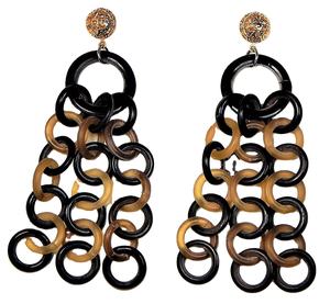 Venta caliente cuerno colgante Stud pendientes pequeña vaca Stud Highland vaca Stud pendientes joyería pendientes pieza de diseño - Product Image 1