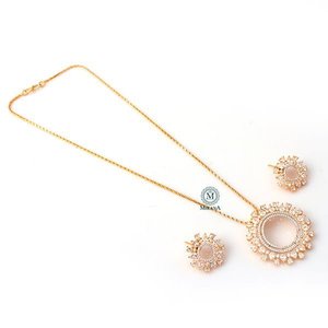 Maisha CZ Designer Pendant Set-Fine Jewelry Set - Product Image 2