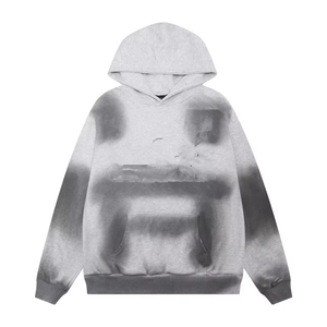 Sweat à capuche pour homme en molleton 100% coton, impression numérique personnalisée, uni, hiver, 350g, fabriqué au Pakistan, haute qualité, respectueux de l'environnement - Product Image 5