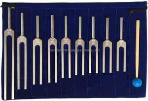 Juego de Diapasones de Solfeggio de Aleación de Aluminio para Terapia de Sonido, Instrumentos para Centros de Fisioterapia y Rehabilitación - Product Image 4