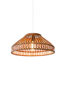 Nouvelle lampe suspendue en rotin de bambou, tissée naturellement, pour la décoration du salon - Product Image 1