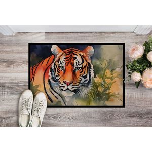 Nouveau tapis de porte antidérapant lavable à poils ras pour intérieur et extérieur, 18H x 27L, tapis de bienvenue pour porte d'entrée - Product Image 2