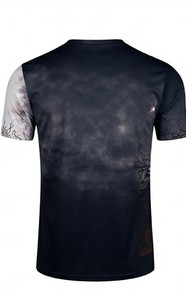 T-shirt unisexe en coton avec imprimé graphique de dessin animé d'Halloween, coupe décontractée, col rond, manches courtes, streetwear de fête - Product Image 4