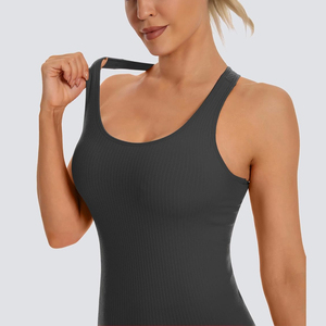 Lightweight Womens Yoga Tops Customizable Seamless Gym Top <b>Stretch</b> Fitness Wear For Yoga Training And Daily Workout Use - Product Image 2