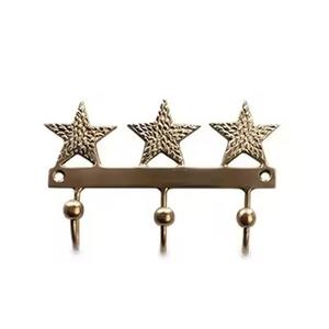 Ganchos de pared metálicos de primera calidad, perchero para abrigos, sombreros y bolsos, organizador de almacenamiento para entrada, baño y cocina. - Product Image 3